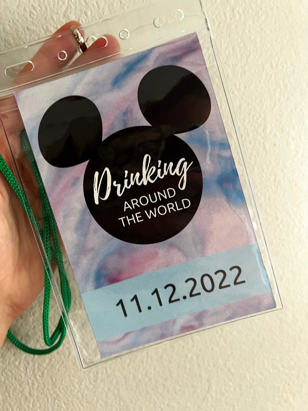 CUSTOM Drink Around the World Passport, Printable Epcot Drink Passport ...
