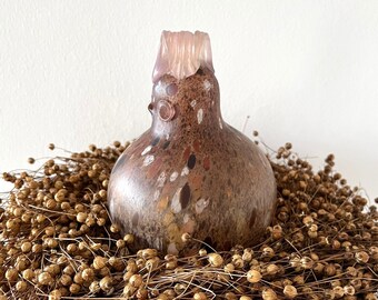 ヴィンテージ KOSTA BODA モニカ バックストローム グラスチキン