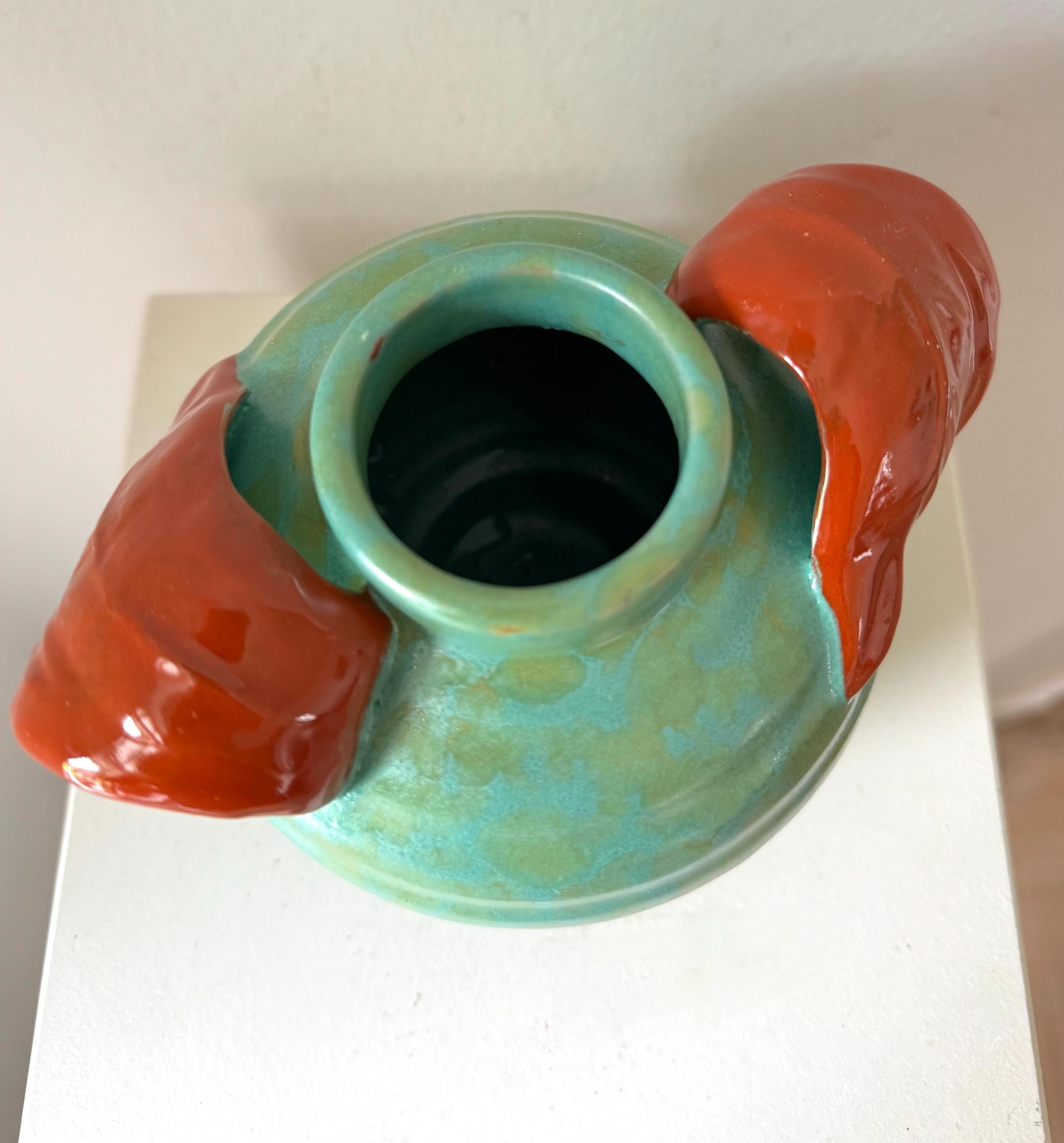 Upsala Ekeby VASE, Anna Lisa Thomson, Vintage Swedish, Handmade