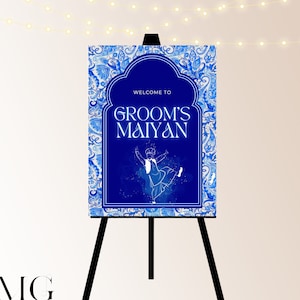 Maiyan Sign - Sikh Indian Wedding Sign - Digital File