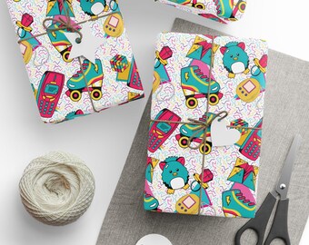 90s Icon Wrapping Paper (Glossy)