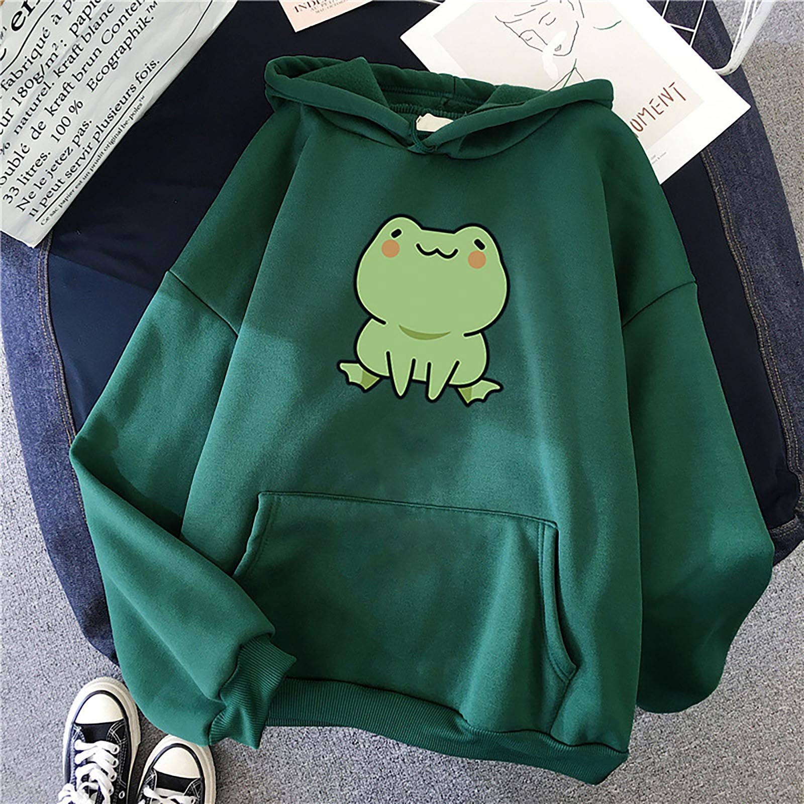 Frog Hoodie - Etsy Australia