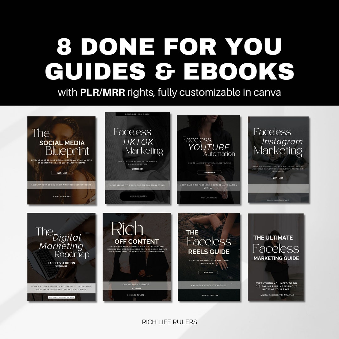 Ultimate Faceless Marketing Bundle With MRR Faceless Digital Marketer ...