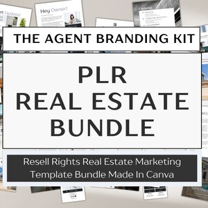 Real Estate Template Bundle With Master Resell Rights MRR and Private ...