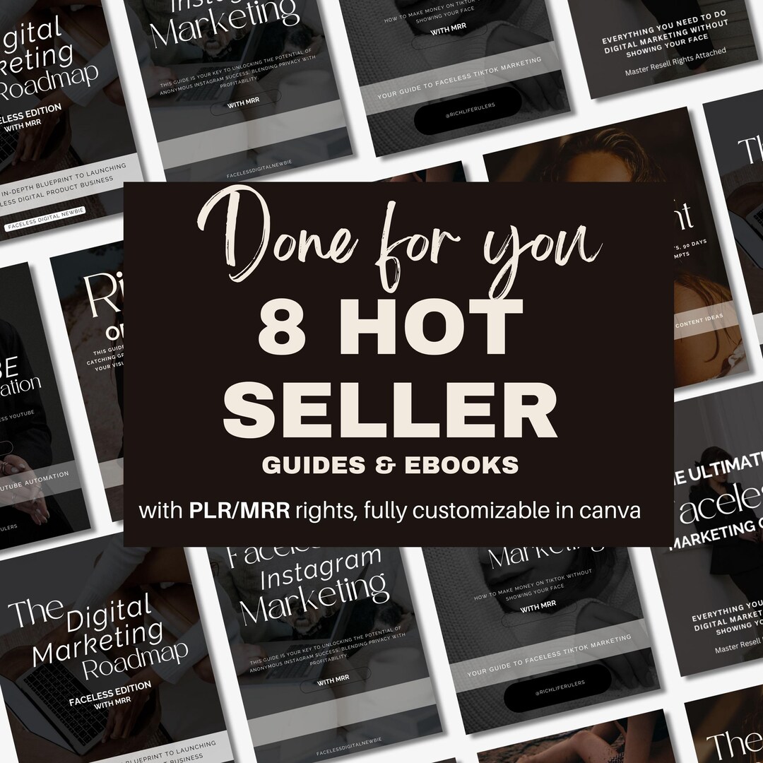 Ultimate Faceless Marketing Bundle With MRR Faceless Digital Marketer ...