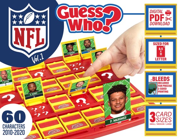guess who football game