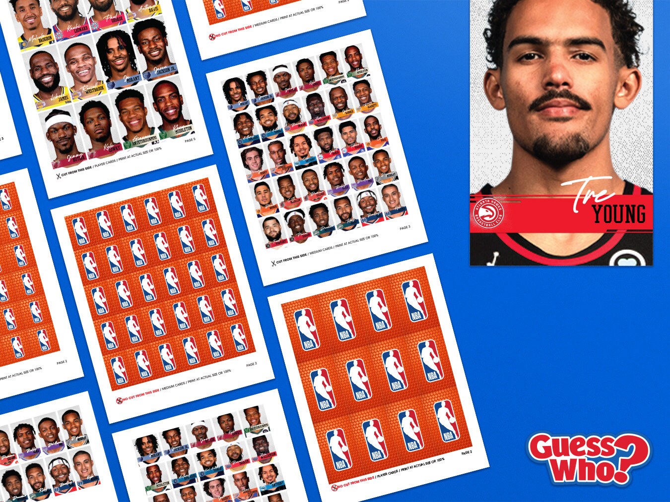 guess who board game nba edition