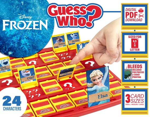 guess the frozen characters