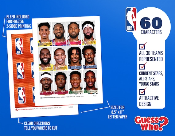 guess who board game nba edition