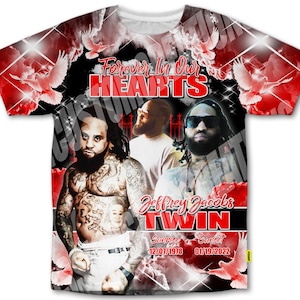 Custom 3D Memorial Sublimation T-Shirt