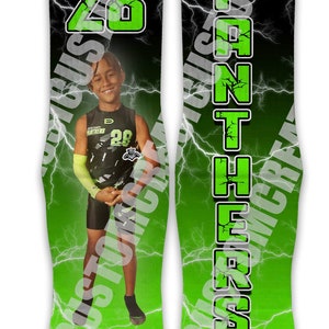 Custom 3D FootBall/Sports Sublimation Socks