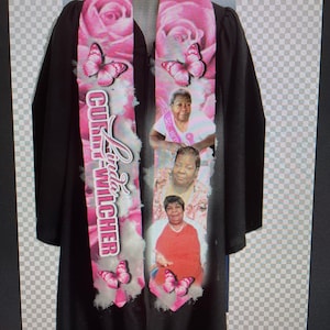 Custom 3D Memorial Sublimation Stole/Stash