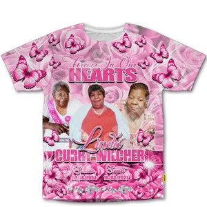 Custom 3D Memorial Sublimation T-Shirt