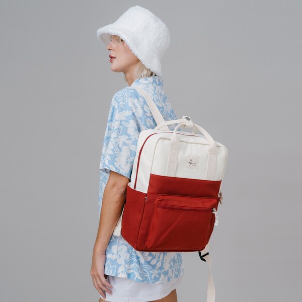 Canvas Backpack Etsy