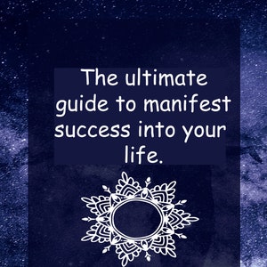 Schalte Dein volles Potenzial frei mit Success Manifestation Words, 369 Manifestation, Gesetz der Anziehung, Erfolgszauber, Wohlstand
