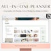 Life Planner for Notion, All-In-One Notion Template, Personal Planner for Notion, All-In-One Notion Planner, Aesthetic Notion Template 