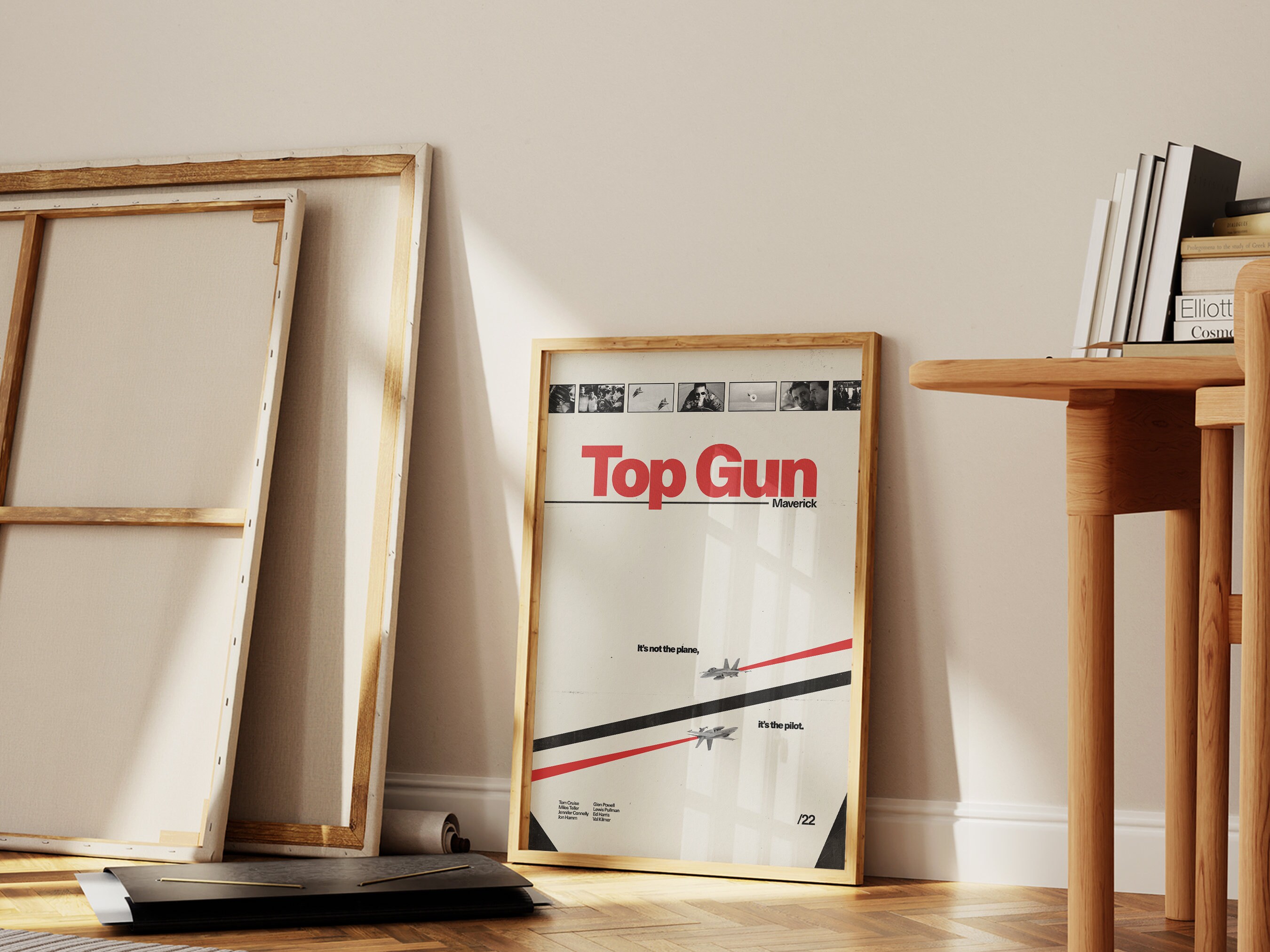Top Gun Maverick Poster, Top Gun Poster, Top Gun Art Print, Top Gun