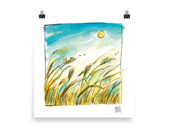 Honey "Field Mouse" Poster (not framed)