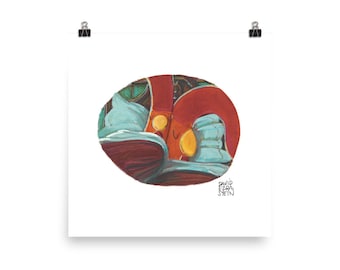 Interrupting Chicken "Zzzz" Unframed Poster