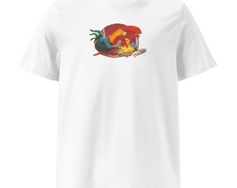 Rain Boots organic cotton T