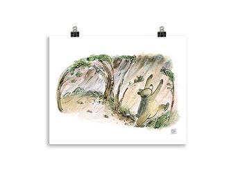 Honey "Dancing in the Rain" Poster (unframed)