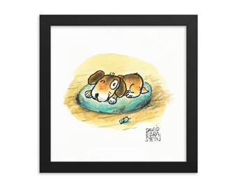 Murray "My Brave Dog" framed poster