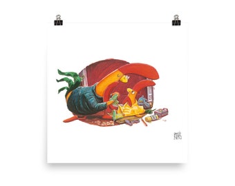 Interrupting Chicken "After School" Unframed Poster