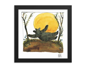 Leaves "New Leaves" Framed Poster