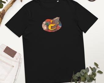 Book Hug Unisex organic cotton T