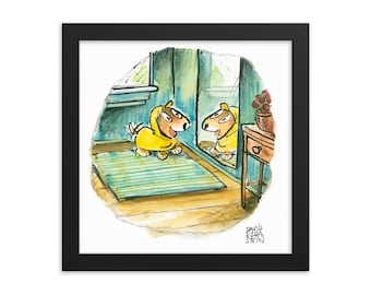 Murray "Raincoat!" Framed Poster