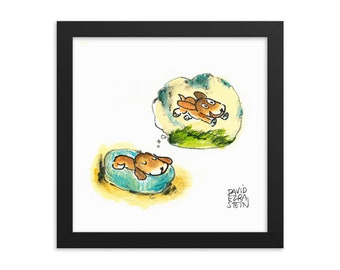 Murray "Dreaming" Framed Poster