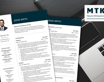 Plantilla de CV MTK - Plantillas de carta de presentación, cv y referencias del diseñador