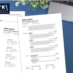 MTK Modern ATS Friendly Resume Template #2