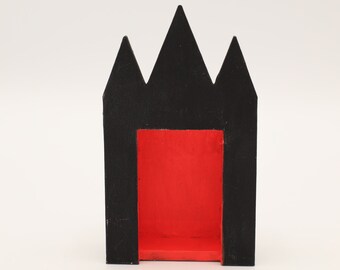 Vampire Castle Nicho Altar: Halloween Horror Decor