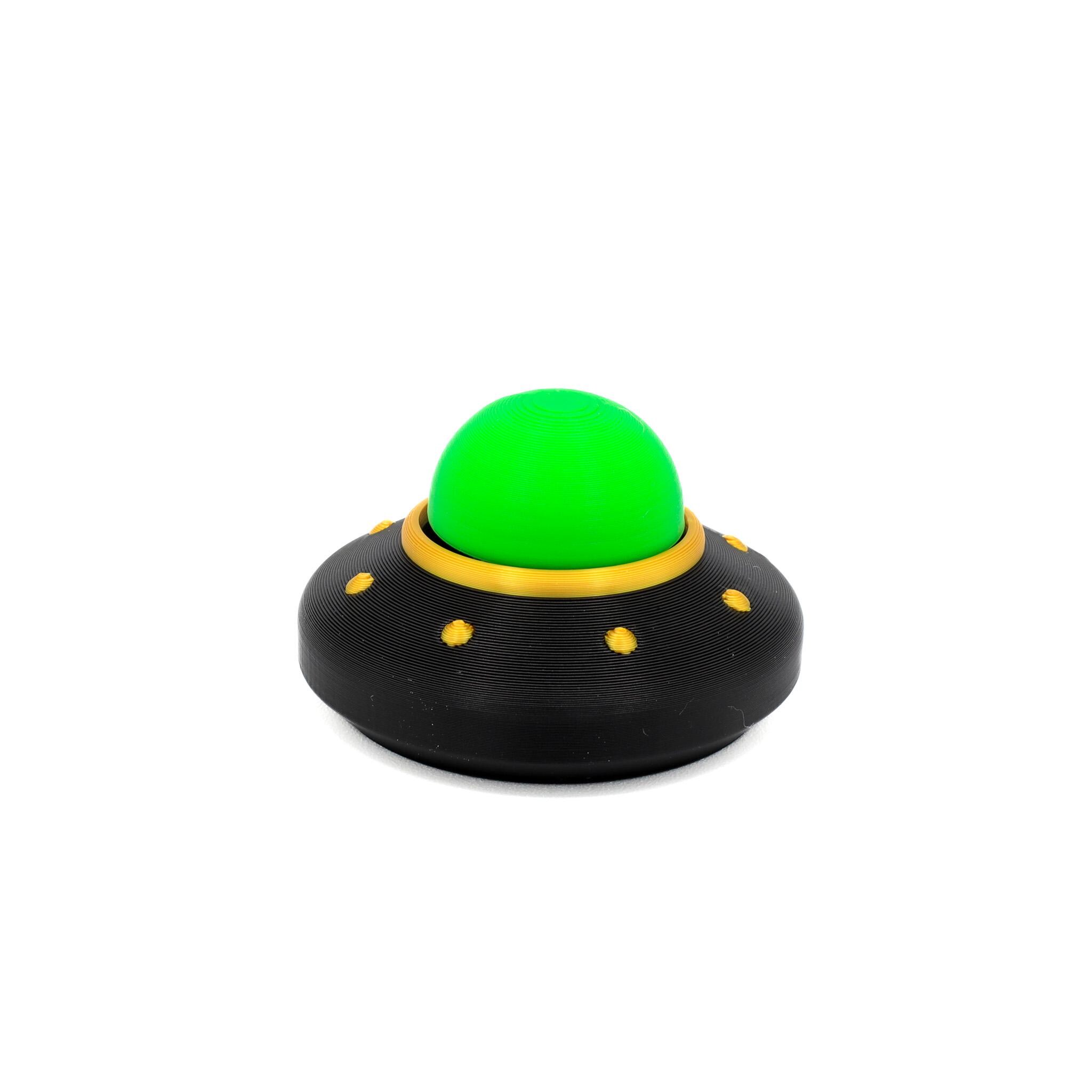 Alien UFO Fidget Clicker, Sensory Toy, Keychain, Stress Relief, Desk ...