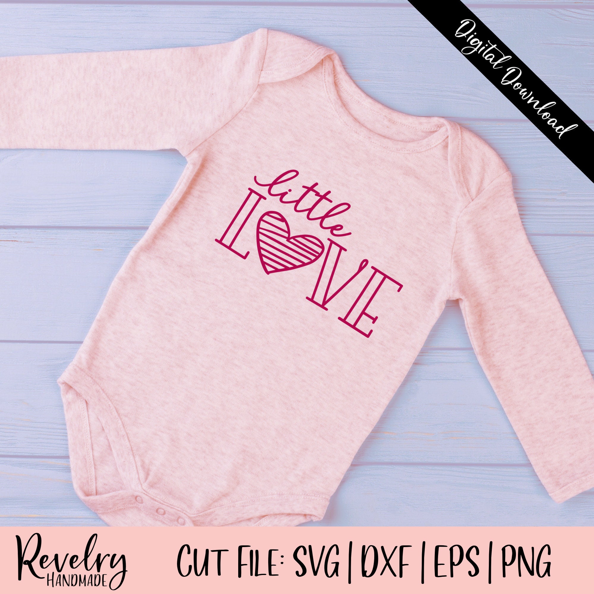 Little Love Valentine SVG Bundle, Valentine’s Day SVG Cut File for Mom ...