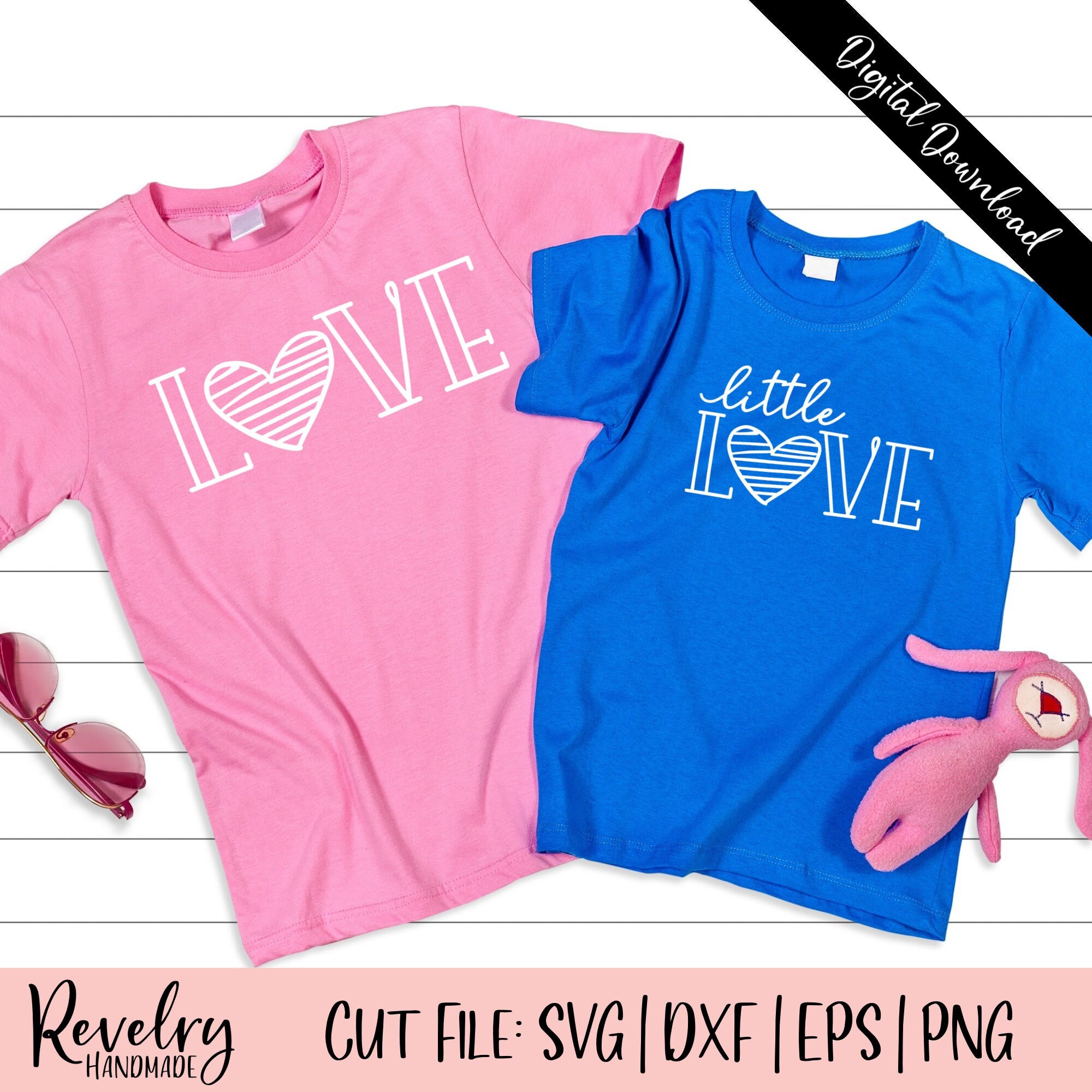 Little Love Valentine SVG Bundle, Valentine’s Day SVG Cut File for Mom ...