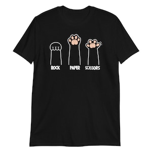 Rock Paper Scissors Cat Paws - T-Shirt