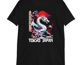 Dragon Tokyo Japan Asian Design - Unisex T-Shirt