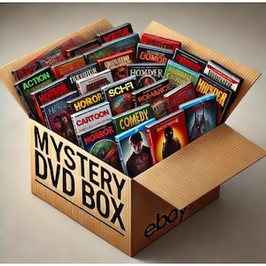 Lot of 11 Random DVDs – Action, Comedy, Horror, Sci-Fi, Animation & More – No Duplicates – Movie Collection Gift Set with Covers