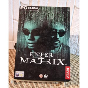 Enter the Matrix PC-spel – 2003 vintage-datorspel, komplett i låda