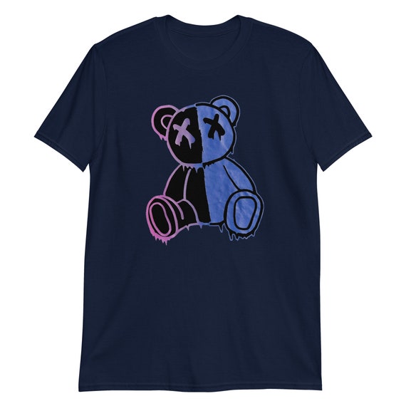 X Eyes Teddy Bear Painting - Unisex T-shirt - Etsy