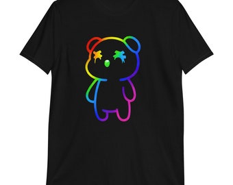 Colorful Artistic Teddy Bear - Unisex T-Shirt