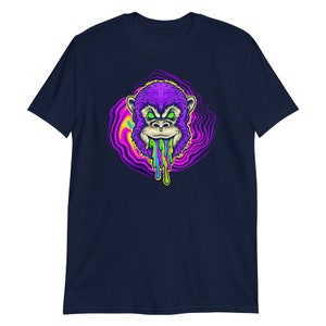 Trippy Psychedelic Monkey - Unisex T-Shirt