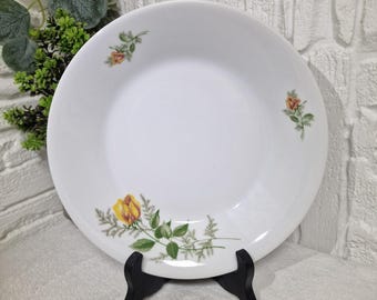 Vintage Kahla Porcelain Bowl – Floral GDR Tableware, 22cm