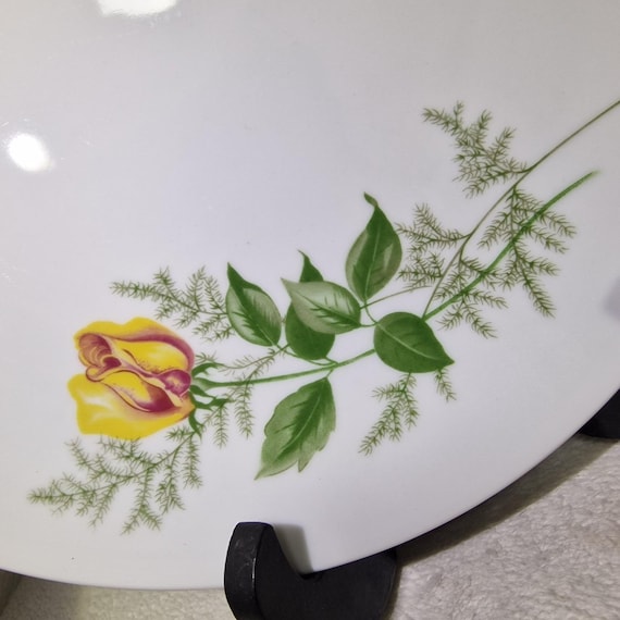 Vintage Kahla Porcelain Dinner Plate – Floral GDR Collectible - Etsy