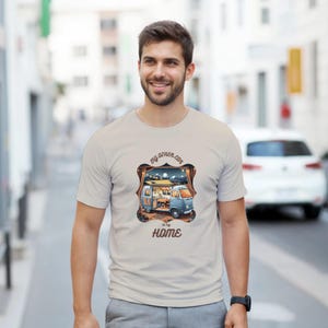 My Other Car Is My Home Funny Van Life T-Shirt – Minimalist Nomad Tee image 2