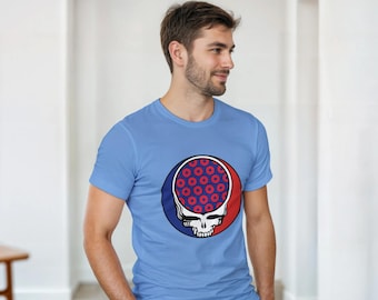 Grateful Dead Steal Your Face with   PHISH donuts TeeShirt