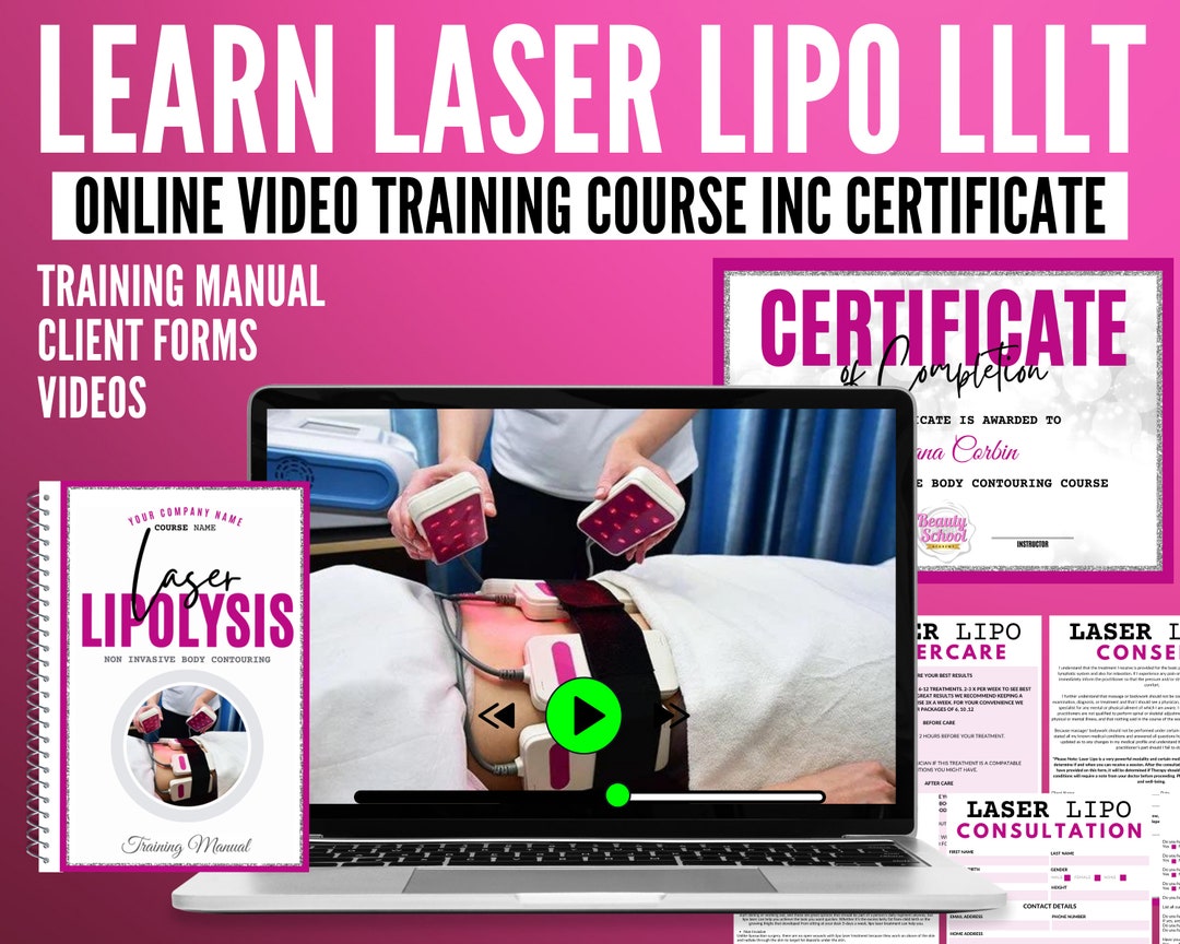 Body Contouring Online Training Course Laser Lipolysis Laser Etsy