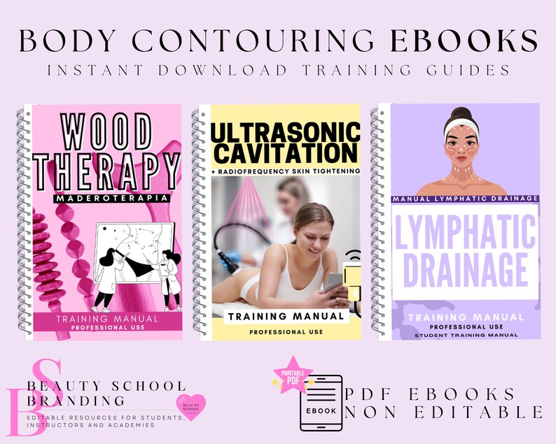 Body Contouring Ebooks Body Shaping Training Manuals Body Etsy UK